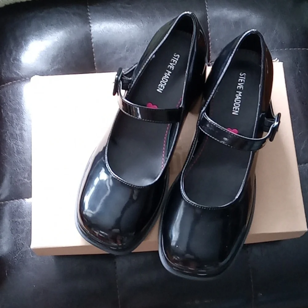 Steve Madden girl's dress shoes-NEW - Picture 1 of 6